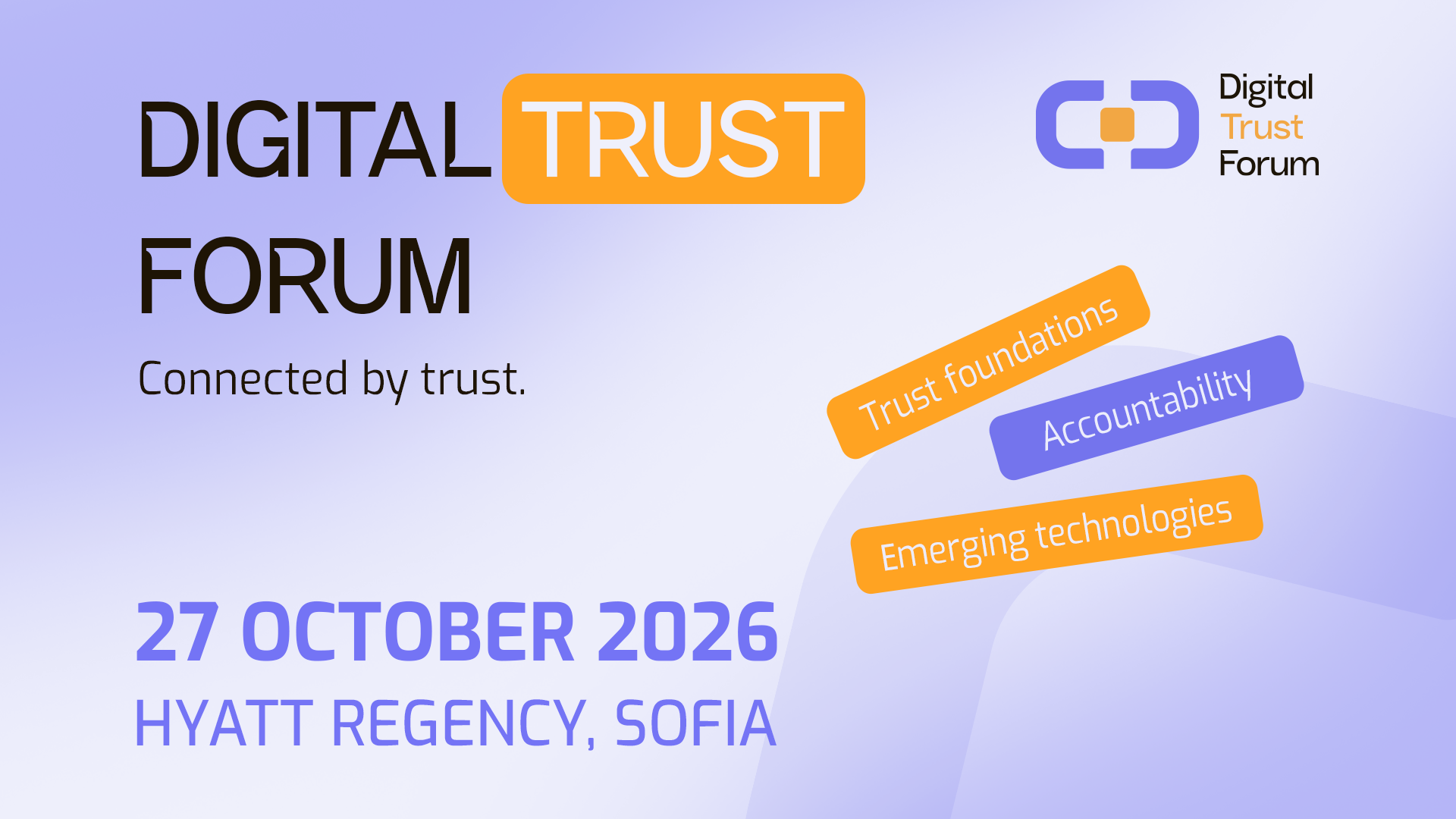 DIGITAL TRUST FORUM 2026 | 27 октомври | София